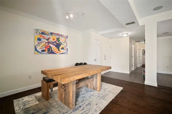 a view of a balcony with an outdoor space and wooden fence