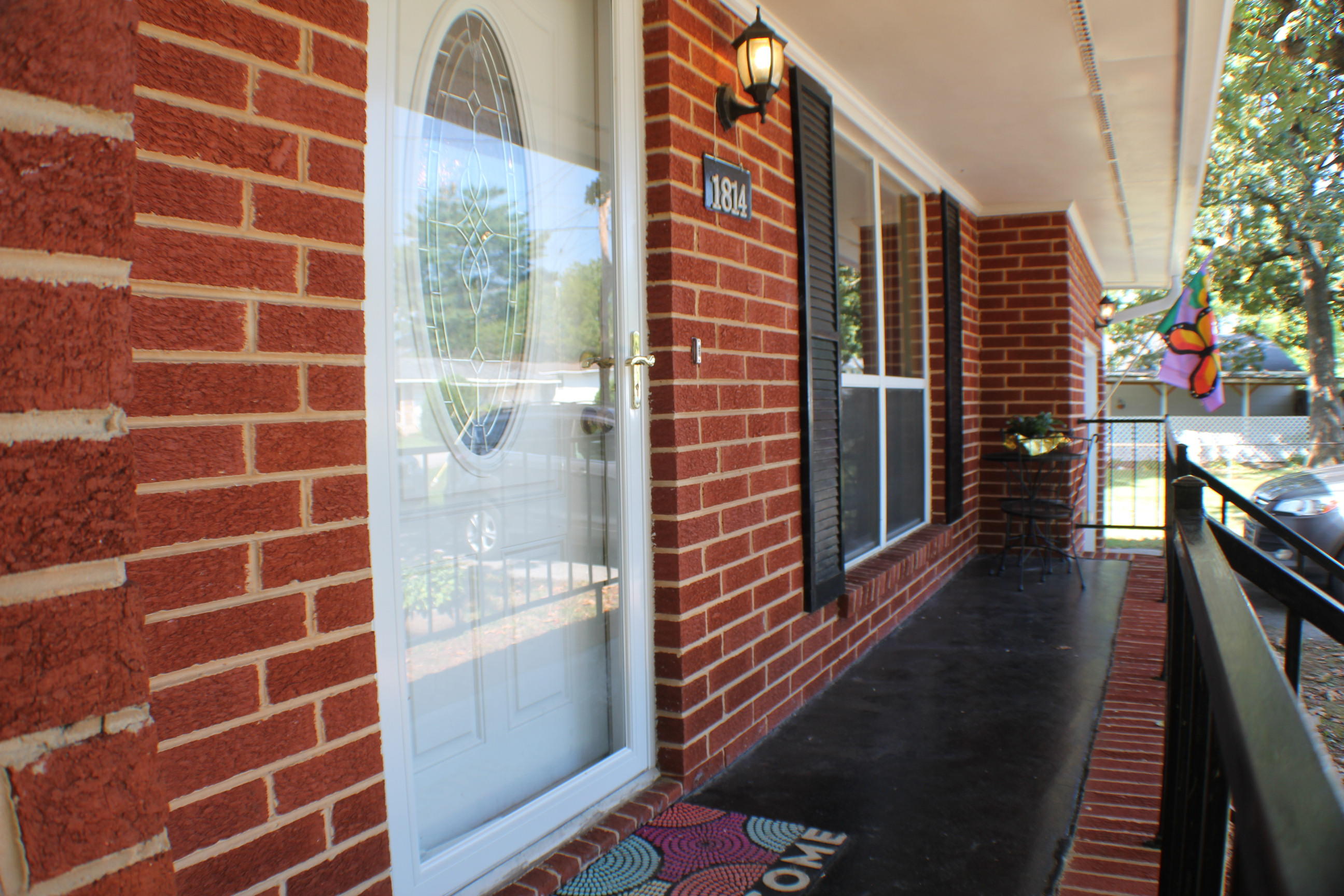 1814 Williams Road Hixson, TN 37343 - Photo 3 of 24 Front Porch - Front Door
