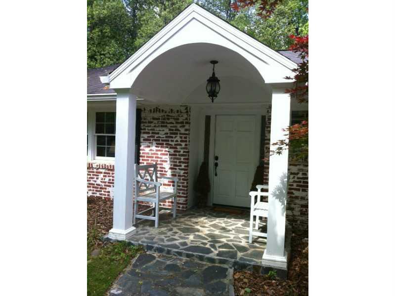 2398 Howell Mill Road Northwest Atlanta, GA 30318 - Photo 1 of 1 Exterior Front. Charming entry with covered porch.