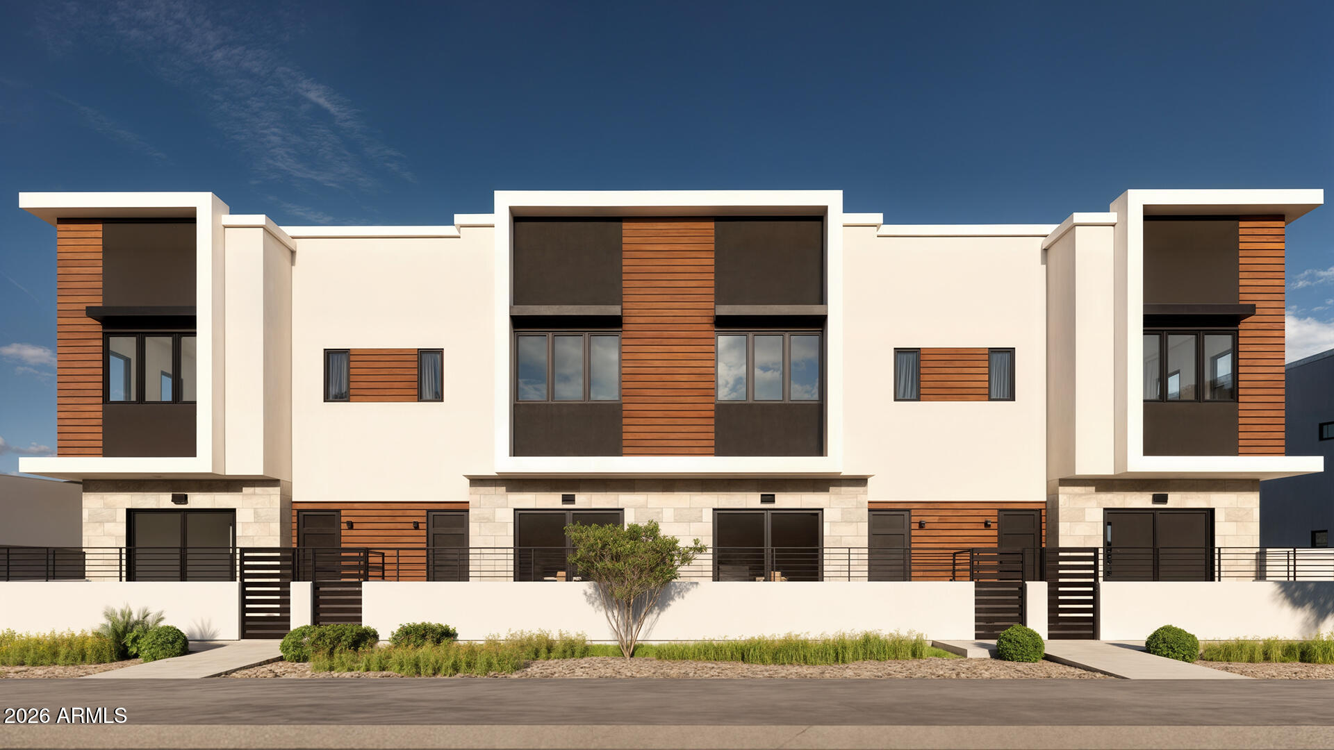 807 South George Drive, Unit 1 Tempe, AZ 85288 - Photo 3 of 8 a front view of a building with glass windows