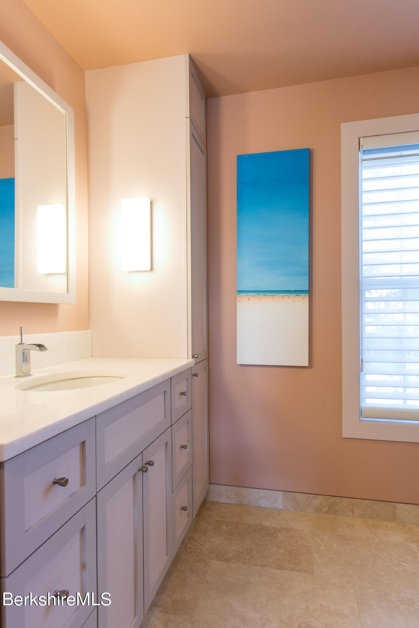 200 Old Stockbridge Road, Unit 3B Lenox, MA 01240 - Photo 21 of 36 a bathroom with a sink and a mirror
