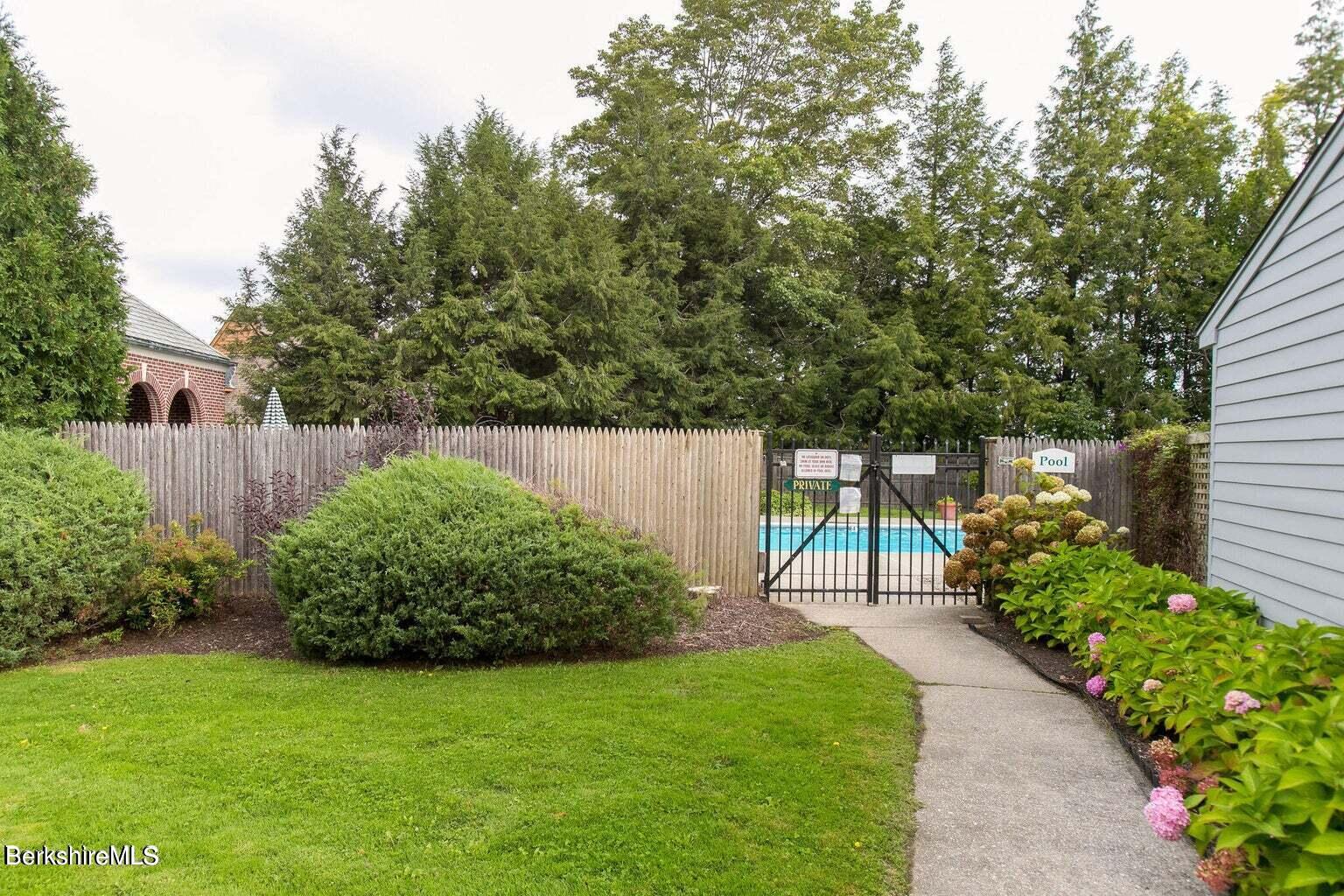 200 Old Stockbridge Road, Unit 3B Lenox, MA 01240 - Photo 33 of 36 a view of a garden with a plants
