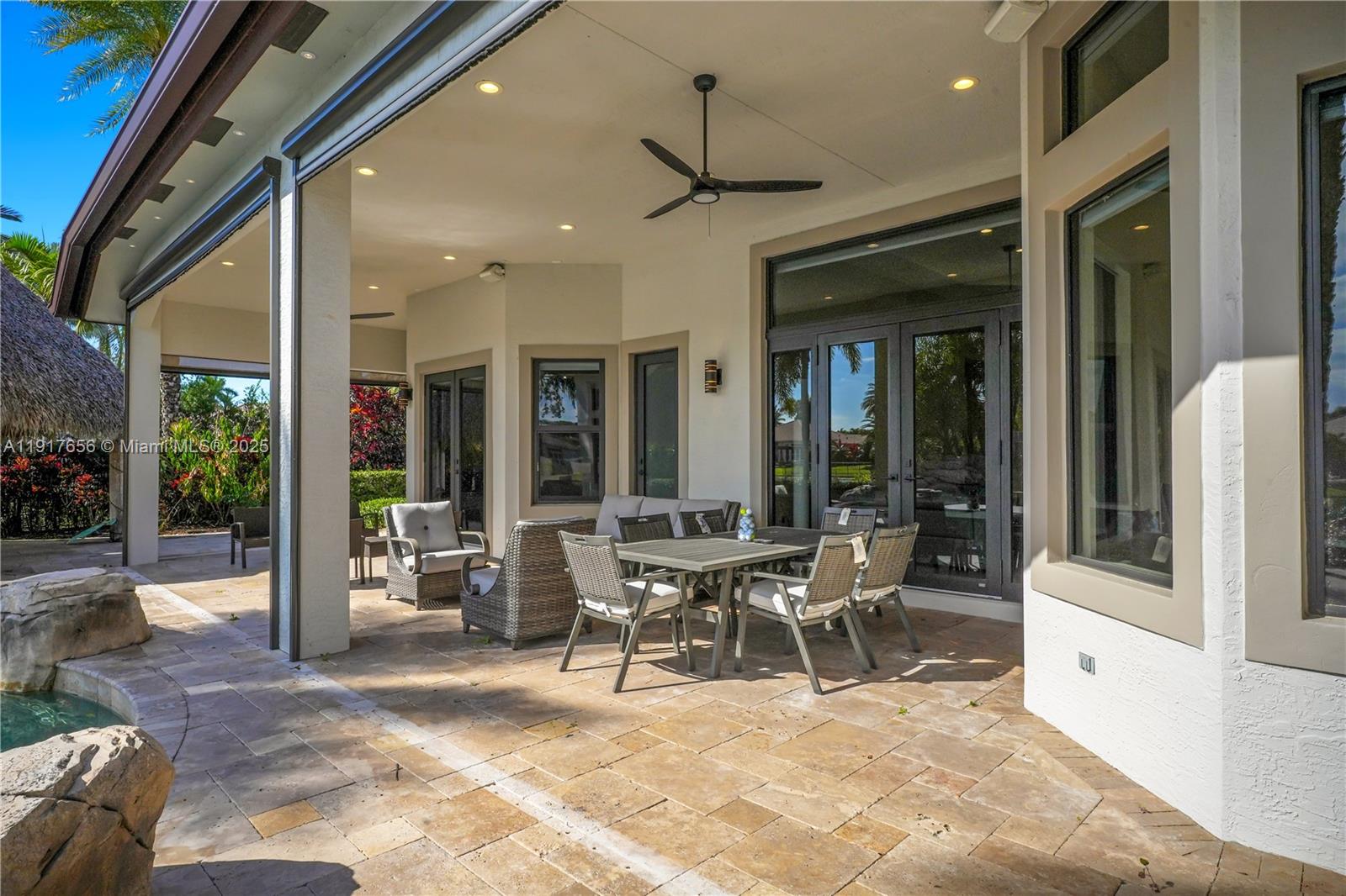 14896 Southwest 38th Street Davie, FL 33331 - Photo 54 of 60 a view of a lobby with patio and outdoor seating