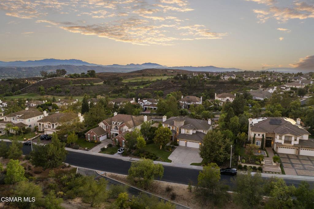 12364 Palmer Drive Moorpark, CA 93021 - Photo 29 of 31 an aerial view of residential house and green space
