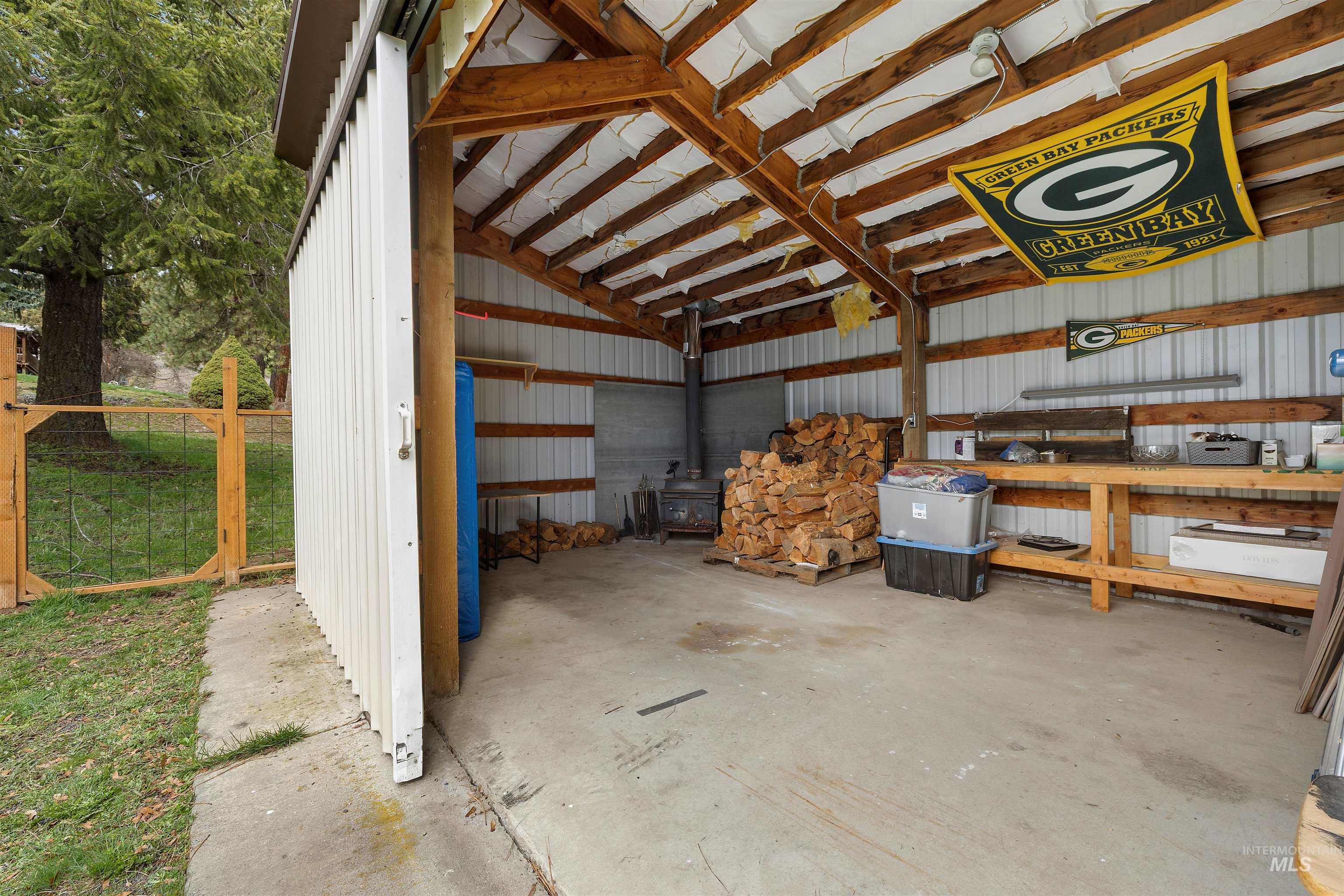 604 Line Street Deary, ID 83823 - Photo 25 of 28 View of garage