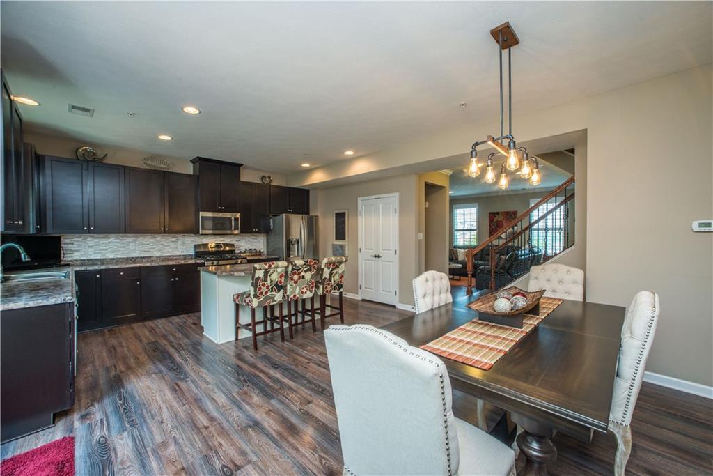 320 Maple Ridge Drive Canonsburg, PA 15317 - Photo 13 of 25 Cool lighting fixture over the dining area
