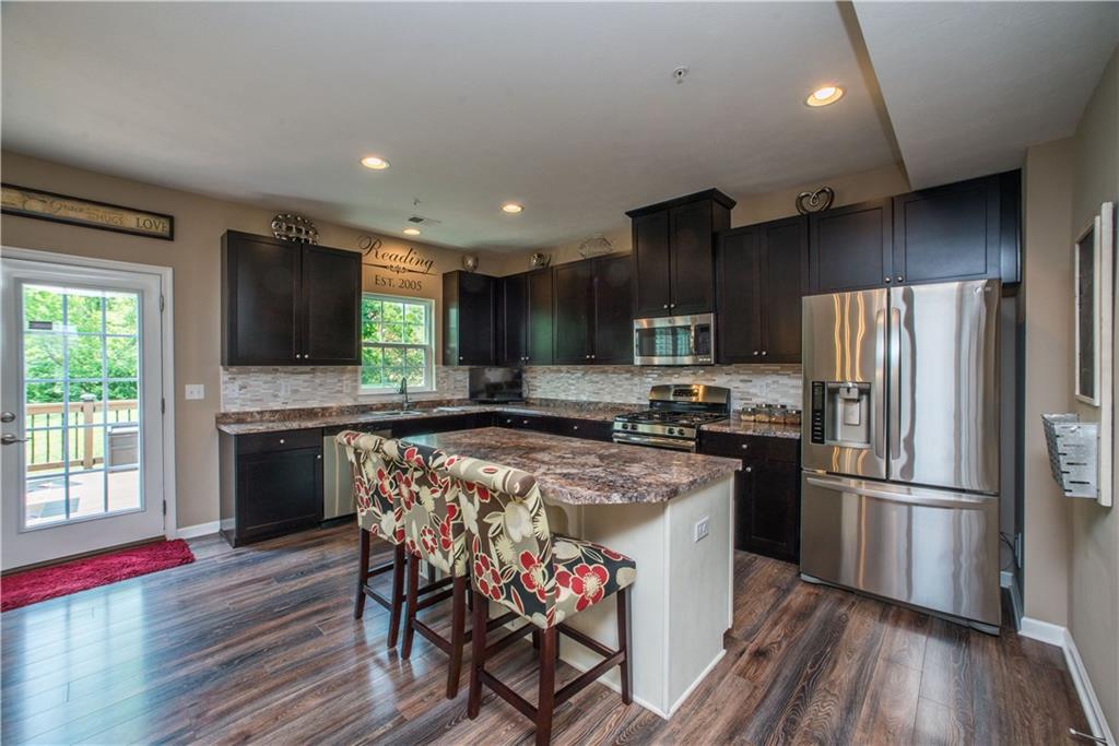 320 Maple Ridge Drive Canonsburg, PA 15317 - Photo 7 of 25 Beautiful kitchen...4'extension to the back of the home makes the kitchen huge!