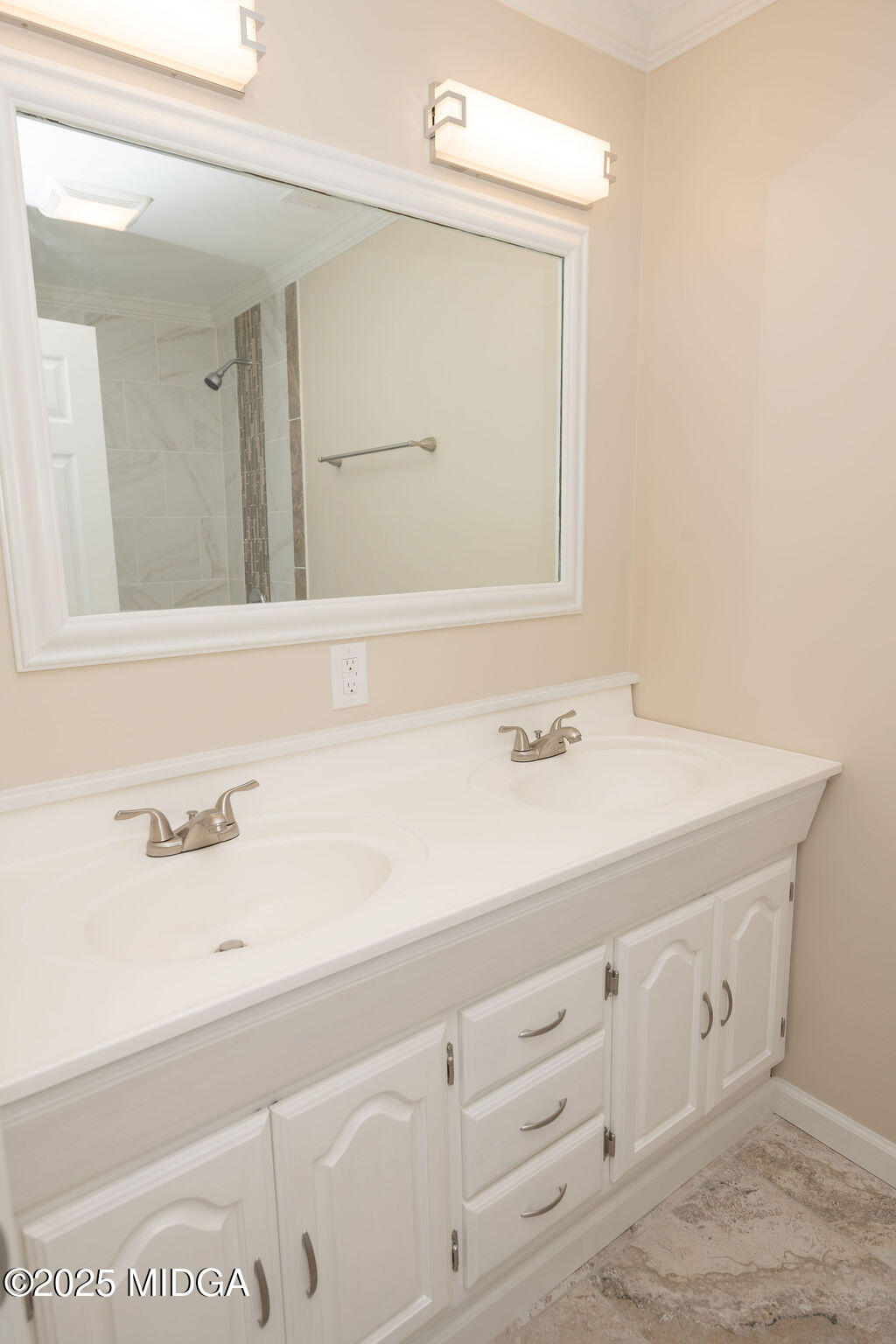 12820 Highway 87 Juliette, GA 31046 - Photo 40 of 57 a bathroom with a sink and a mirror