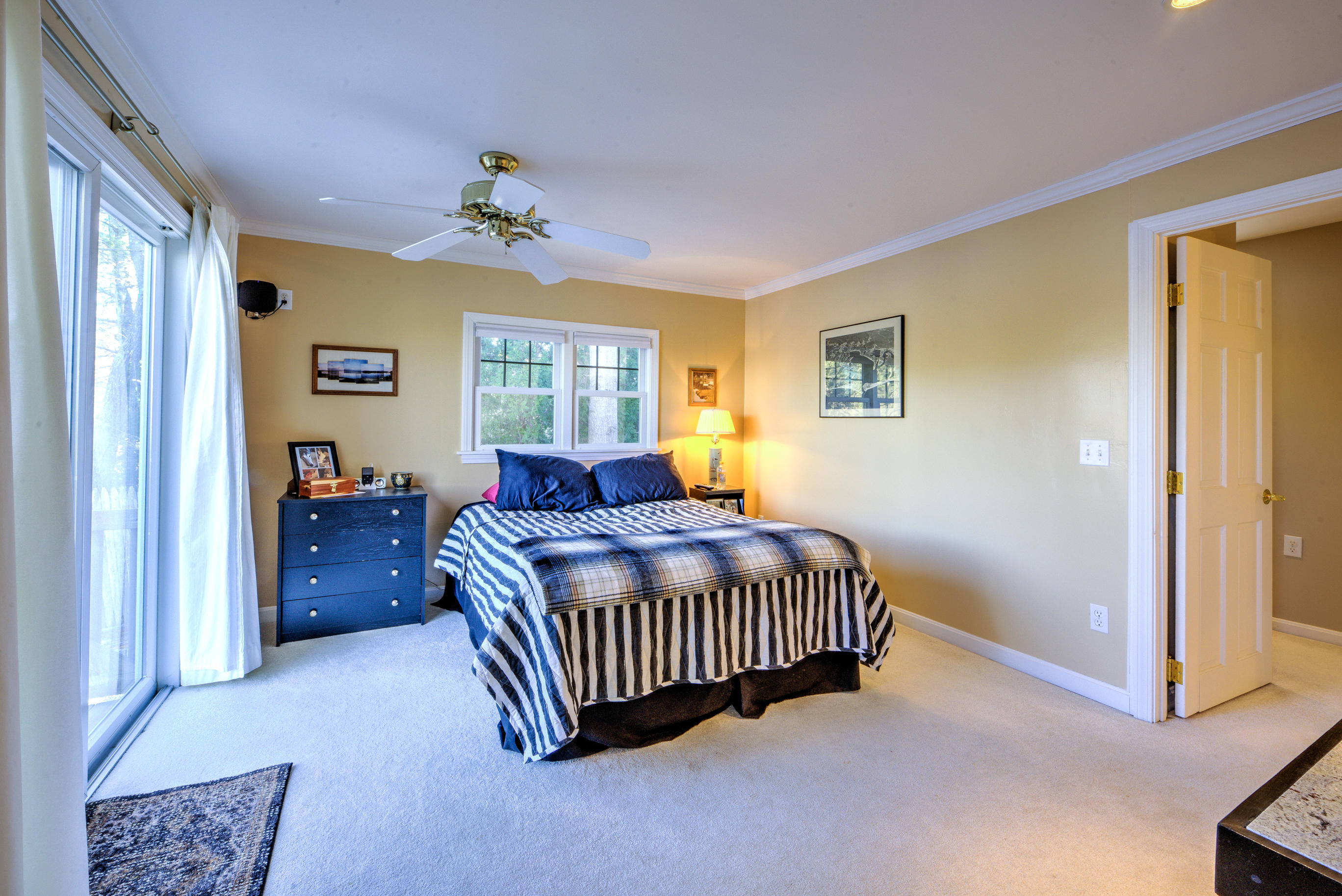 558 Lumbert Mill Road Centerville, MA 02632 - Photo 18 of 33 First Floor Master with deck
