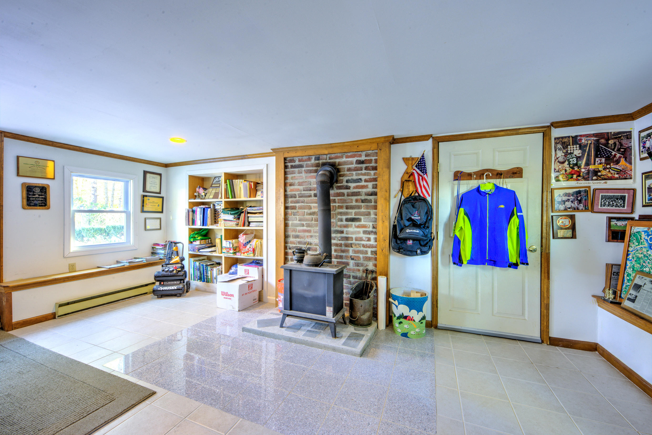 558 Lumbert Mill Road Centerville, MA 02632 - Photo 26 of 33 Studio with wood stove