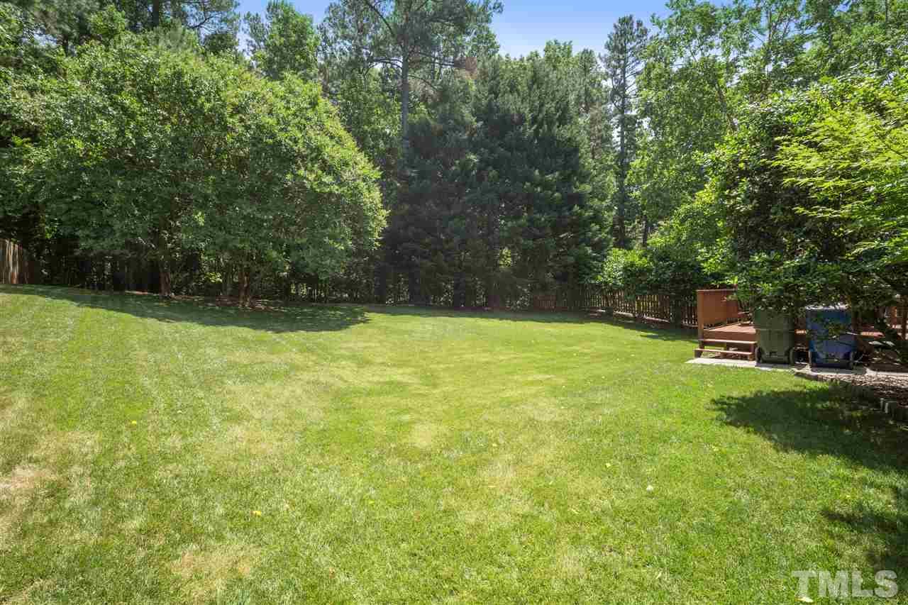 10228 River Bank Drive Raleigh, NC 27614 - Photo 24 of 29 a view of a yard with a large trees