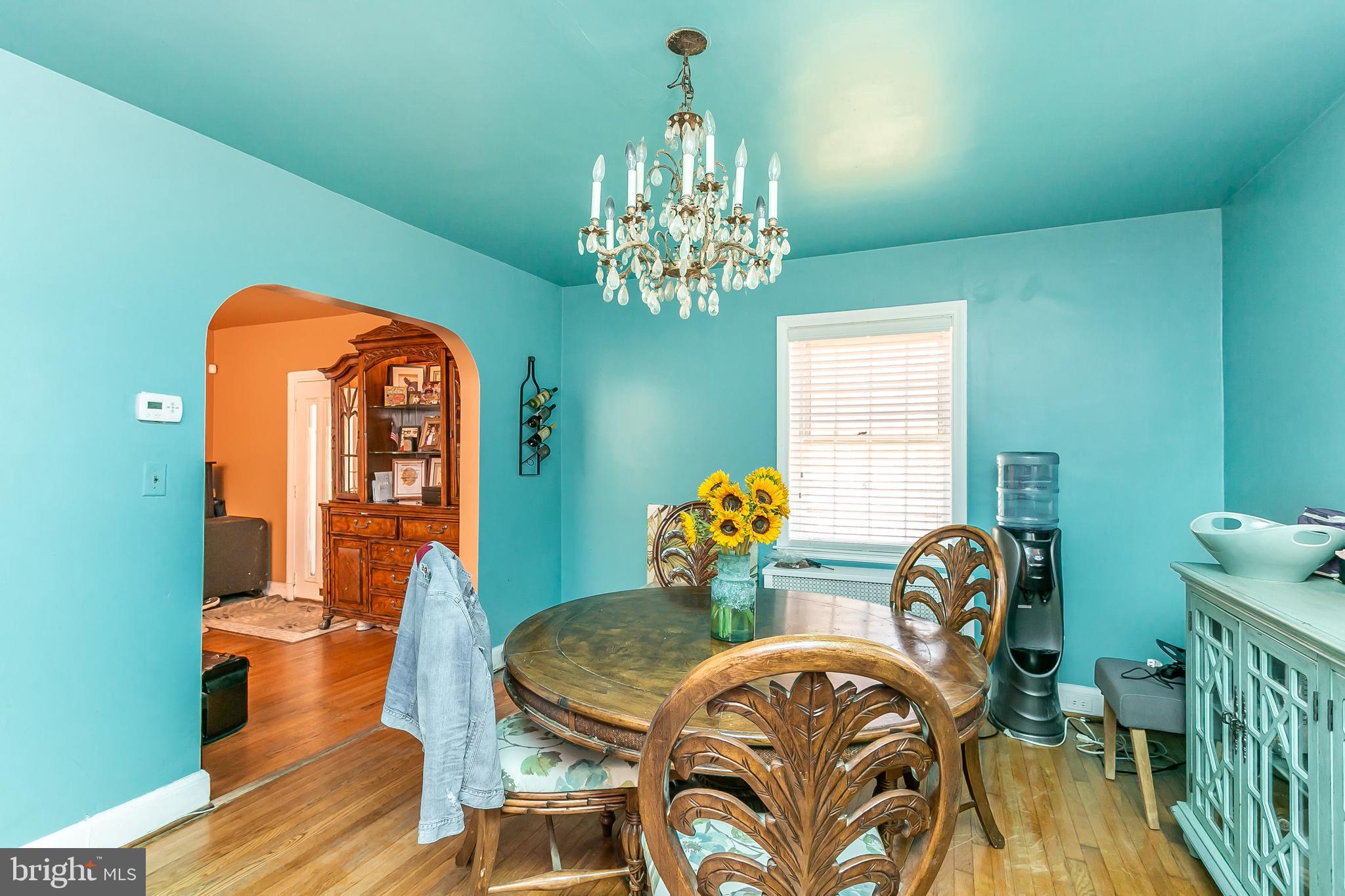4205 Wentworth Road Baltimore, MD 21207 - Photo 7 of 33 Hardwoods in dining area