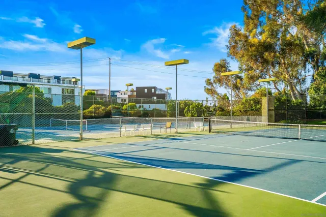 a view of a tennis court