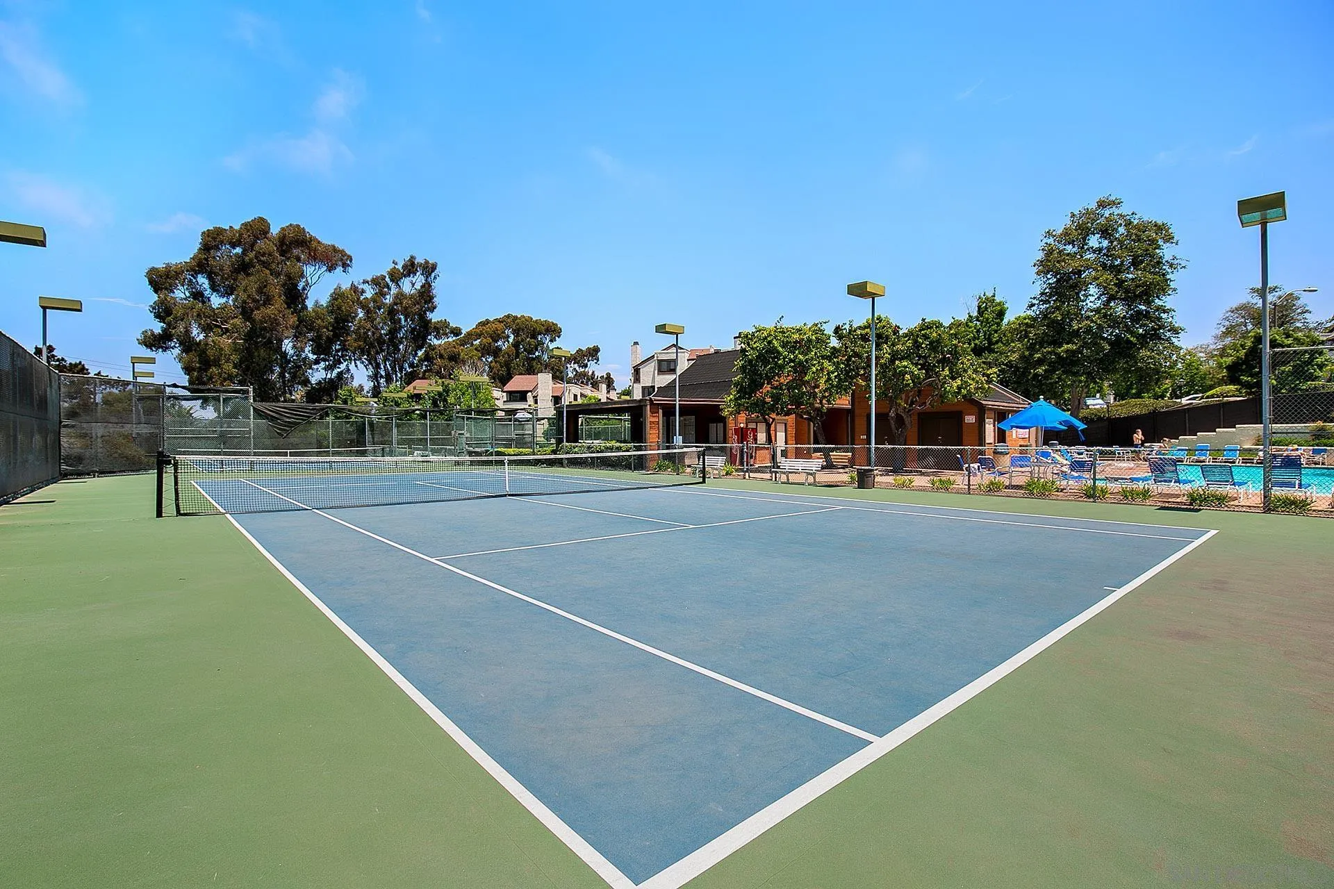 3926 Voltaire Street San Diego, CA 92107 - Photo 26 of 30 a view of a tennis court