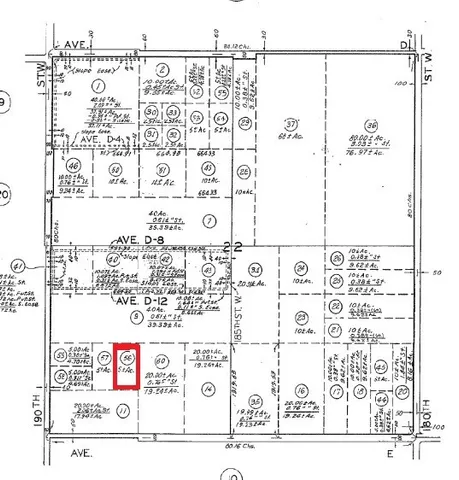 $24,500 | 0 187th St And Avenue, Lancaster, CA 93536