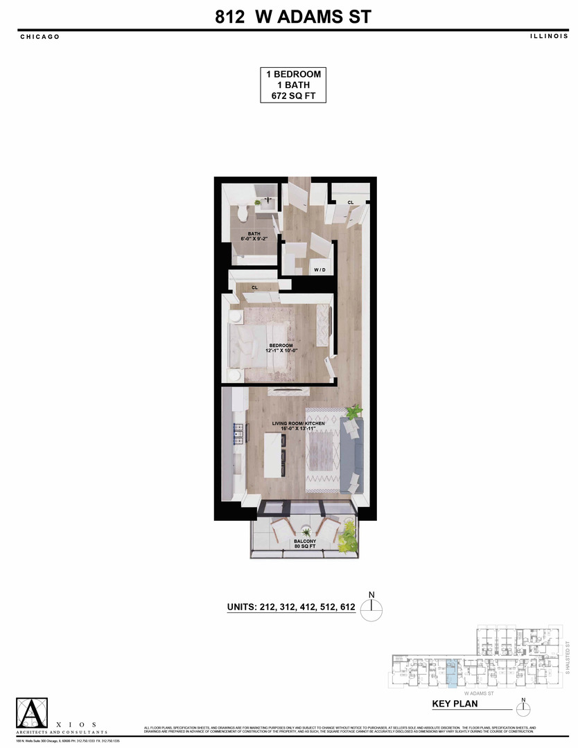 812 West Adams Street, Unit 512 Chicago, IL 60607 - Photo 13 of 16