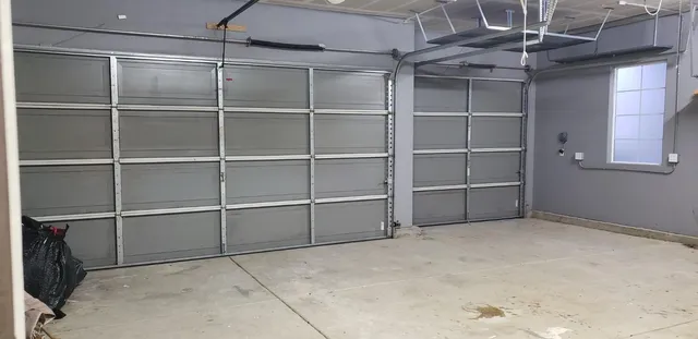 a room with storage and utility