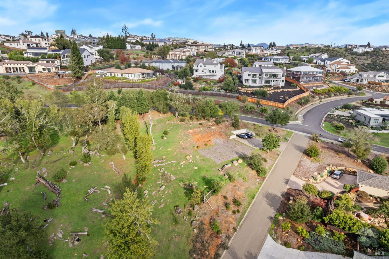 3903 Parker Hill Road Santa Rosa, CA 95404 - Photo 3 of 36 an aerial view of residential houses with outdoor space