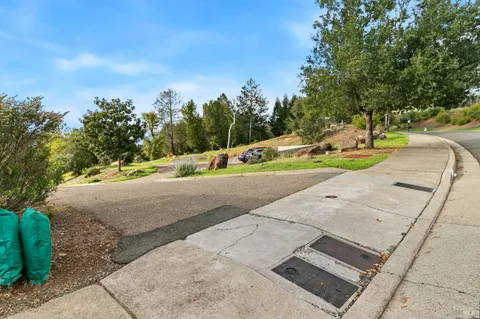 a car parked on the side of the road