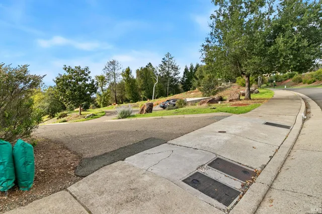 a car parked on the side of the road
