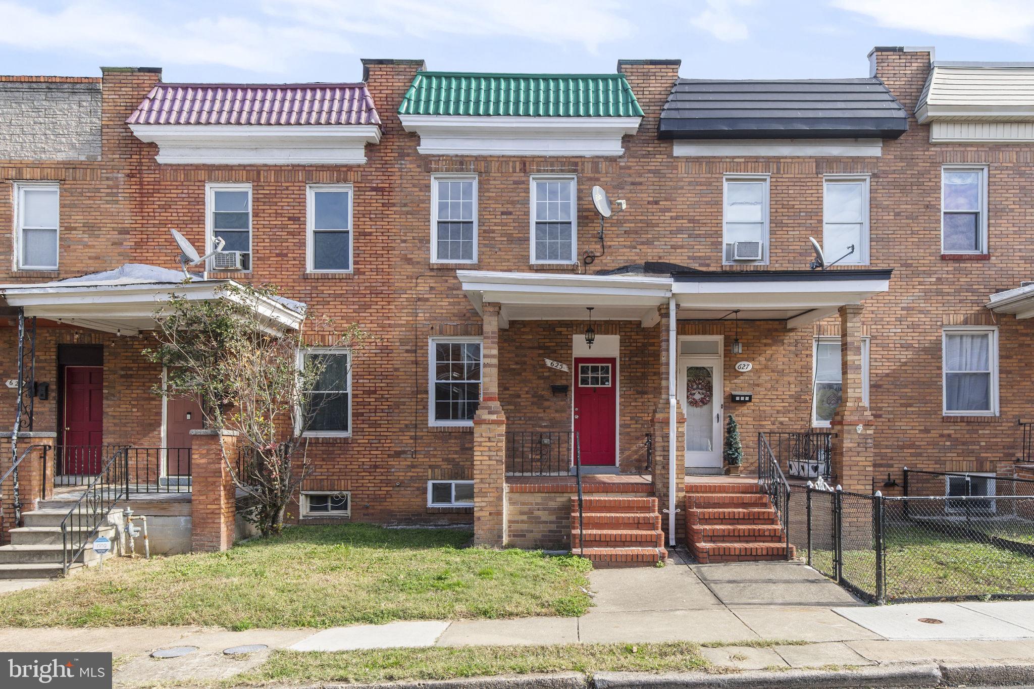 625 Savage Street Baltimore, MD 21224 - Photo 22 of 26 a front view of a brick building