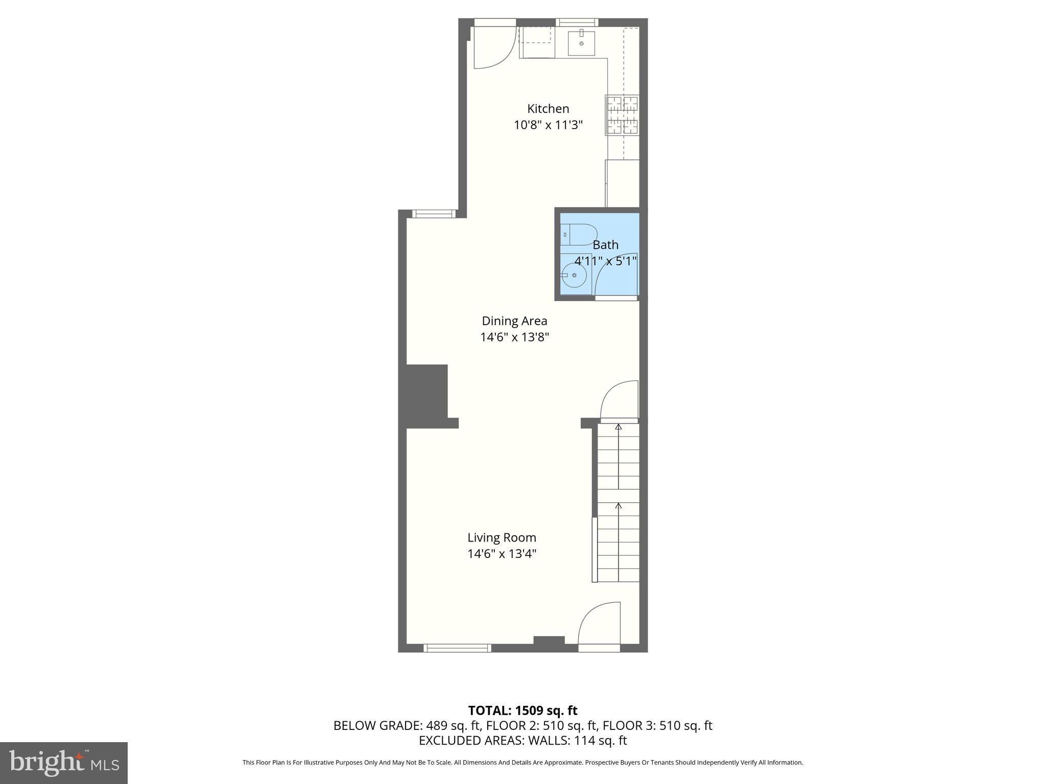 625 Savage Street Baltimore, MD 21224 - Photo 24 of 26 a picture of a bench in front of a wall