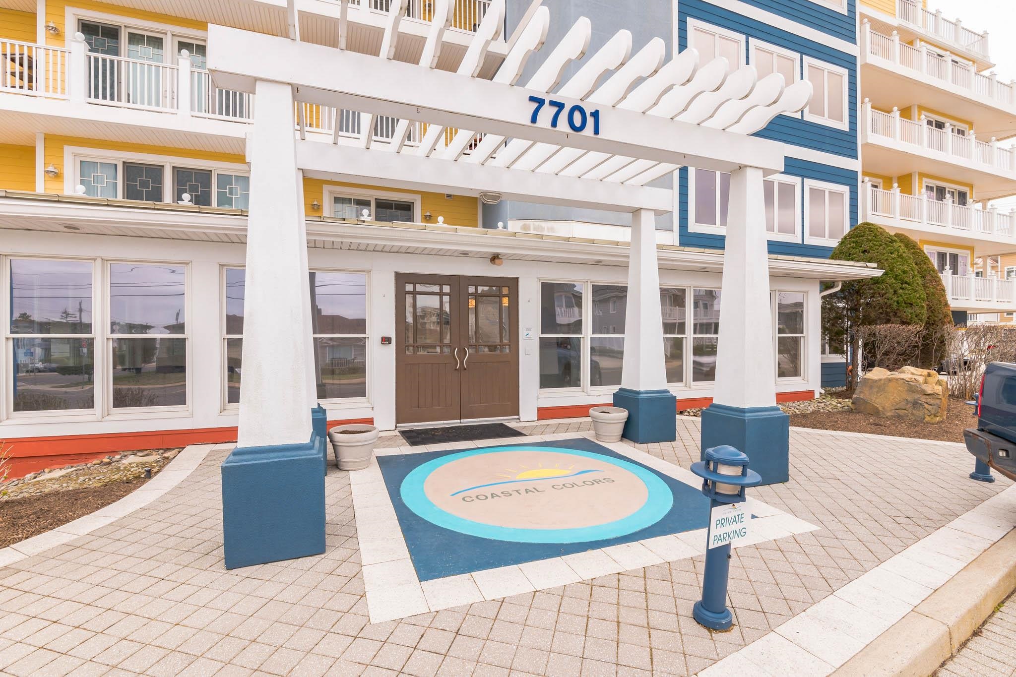 7701 Atlantic Avenue, Unit 102 Wildwood Crest, NJ 08260 - Photo 18 of 25 a view of a building with many windows