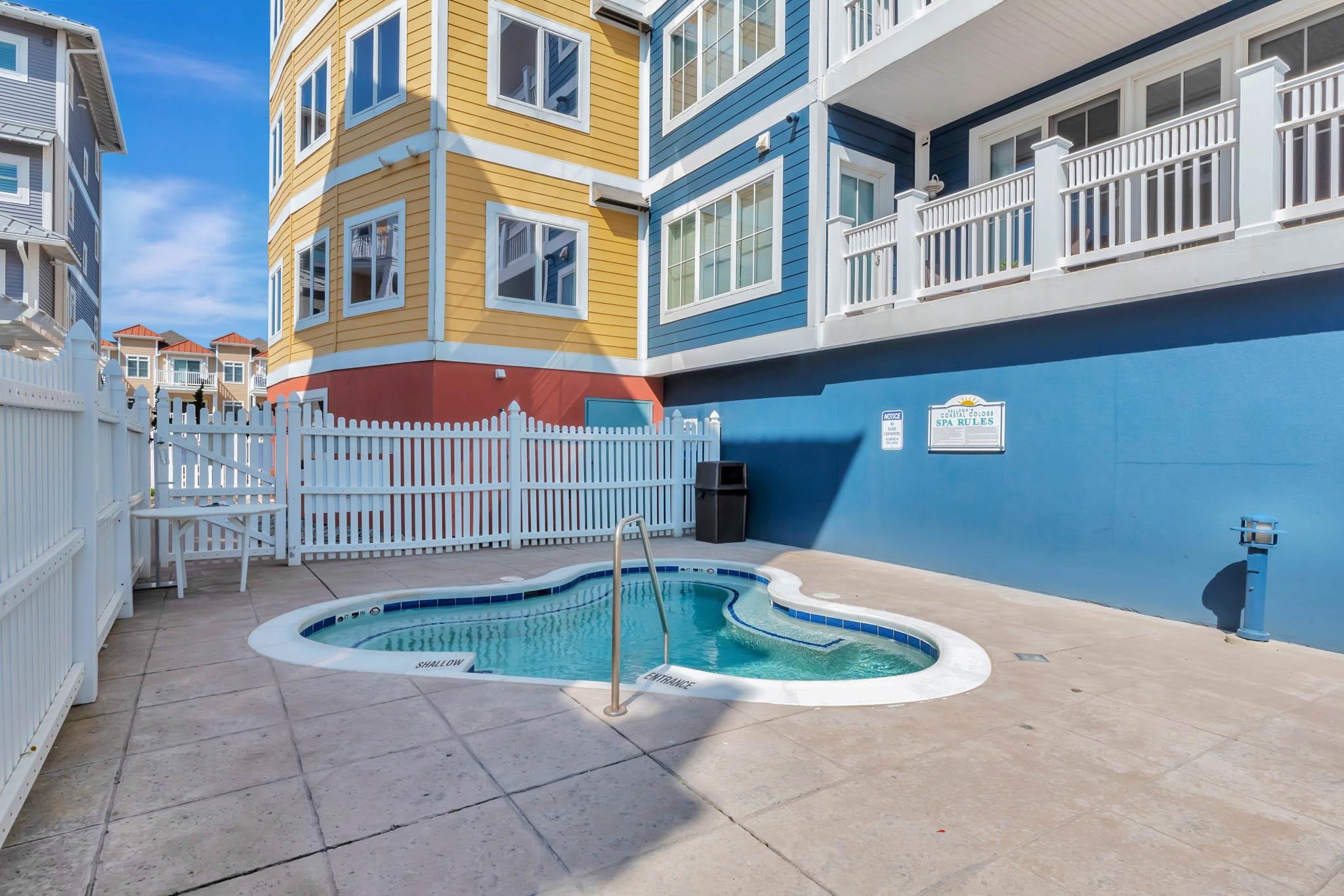 7701 Atlantic Avenue, Unit 102 Wildwood Crest, NJ 08260 - Photo 22 of 25 a view of a building with a tub