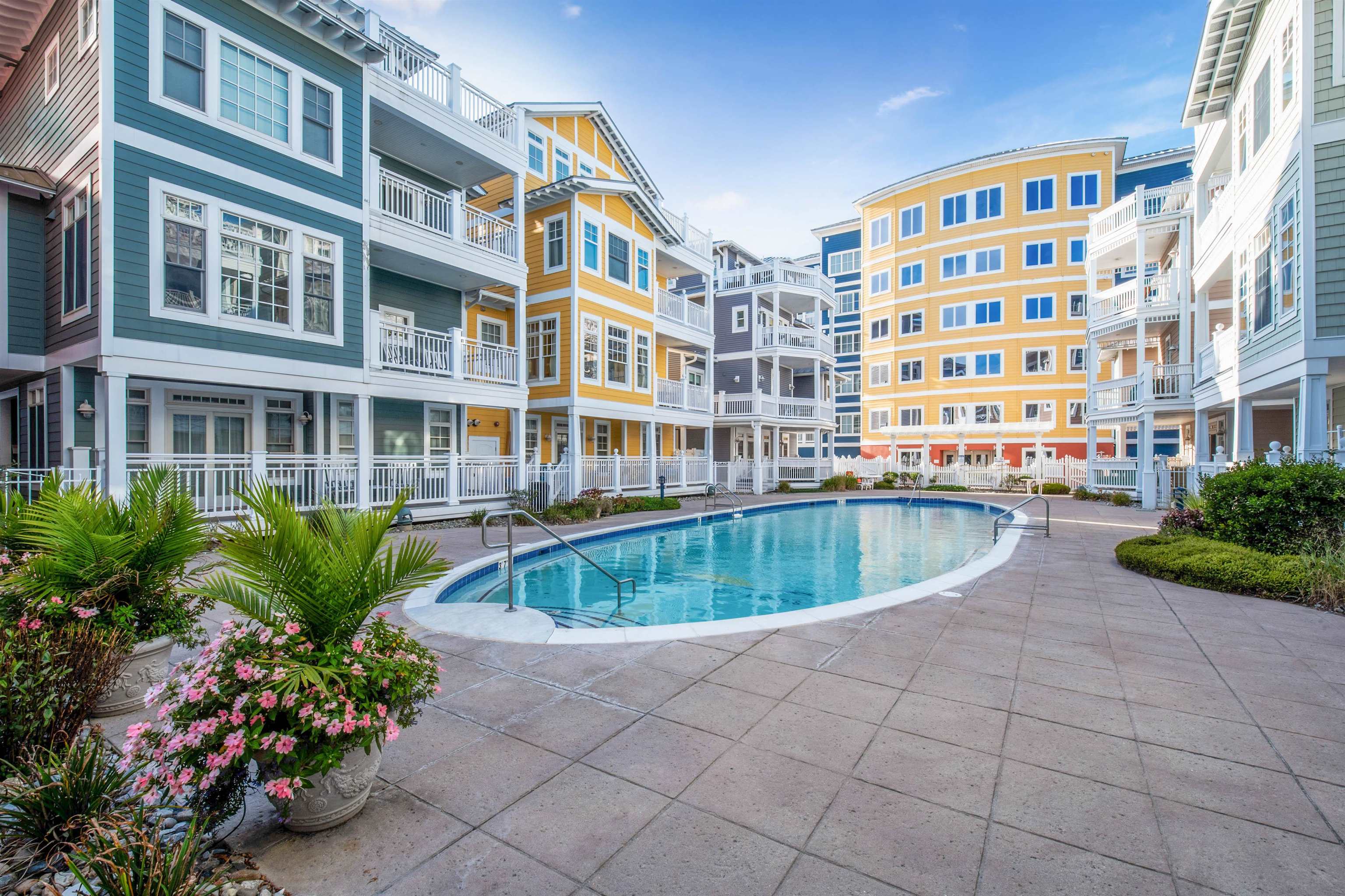 7701 Atlantic Avenue, Unit 102 Wildwood Crest, NJ 08260 - Photo 24 of 25 a view of a swimming pool and a outdoor space