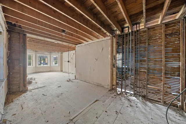 a view of empty room