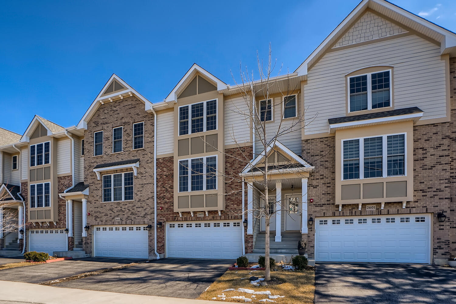 2603 Chelsey Street Buffalo Grove, IL 60089 - Photo 2 of 28 a front view of a house with a yard