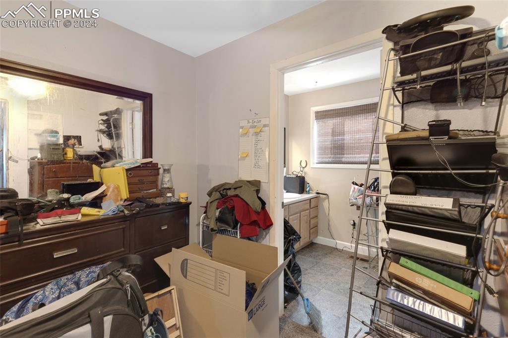 36865 Funk Road Calhan, CO 80808 - Photo 9 of 21 a kitchen with a stove and a microwave