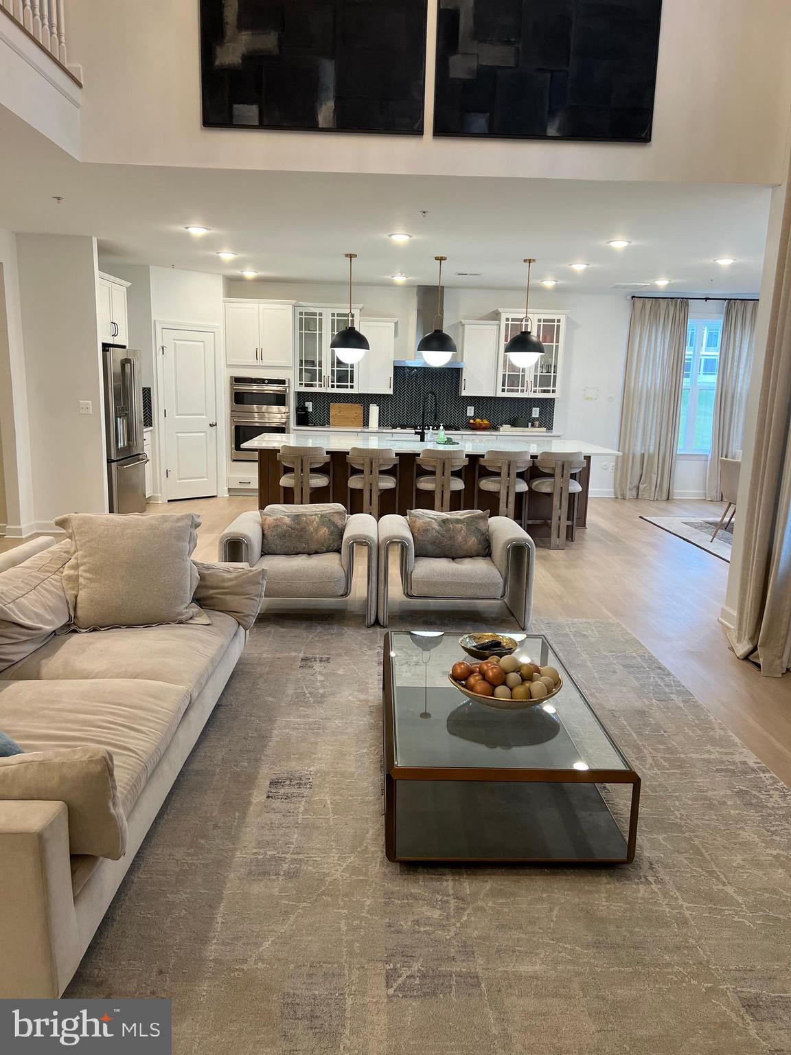 11610 Wynnifred Place Glenn Dale, MD 20769 - Photo 8 of 58 Living Room View into Kitchen