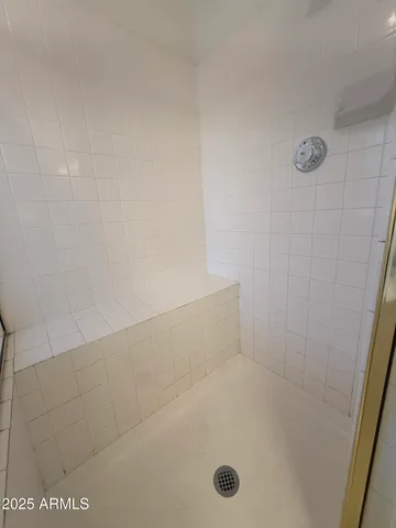 a view of a refrigerator in the kitchen