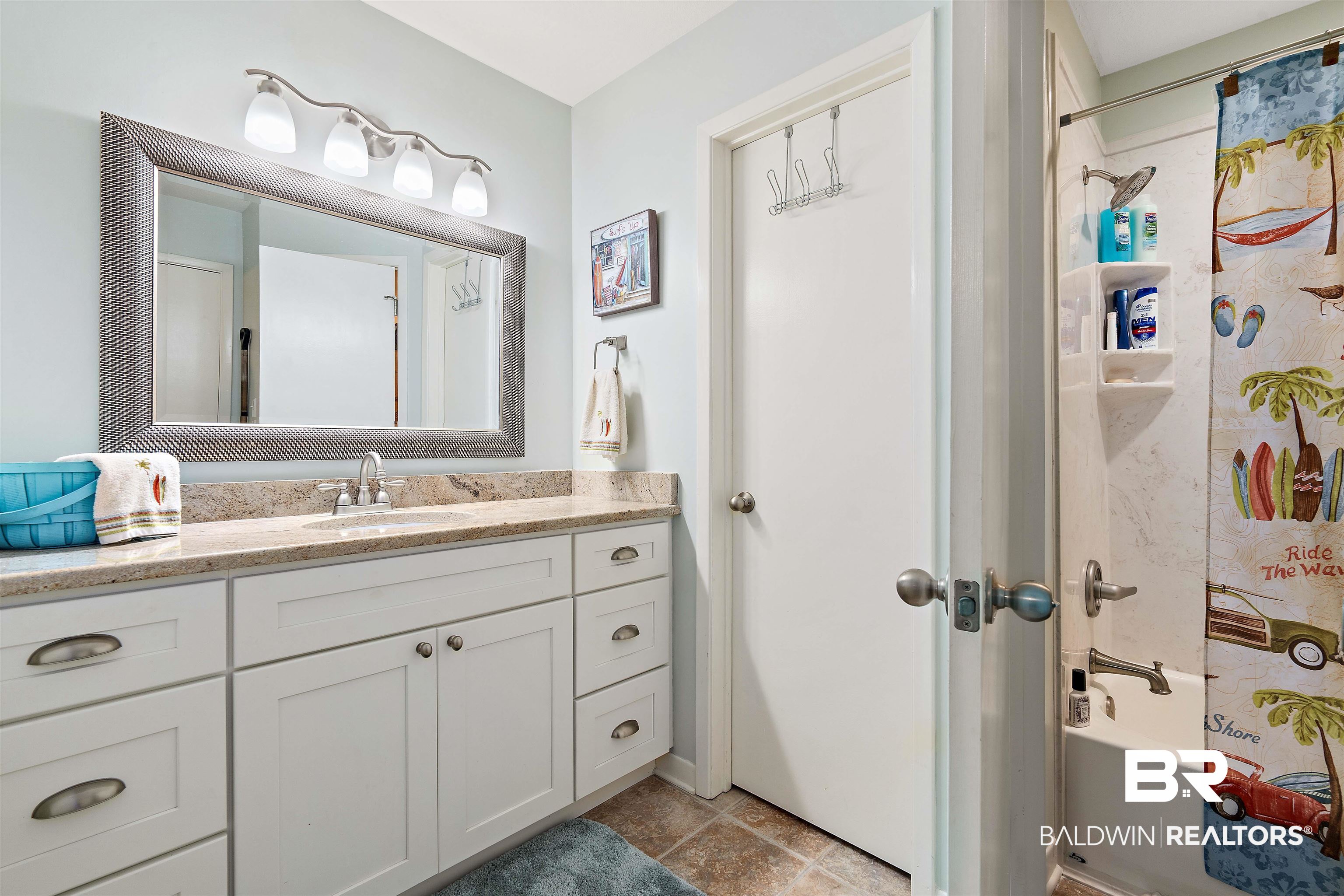 4723 Port Side Lane, Unit 101 Gulf Shores, AL 36542 - Photo 21 of 48 Bathroom 2 Granite