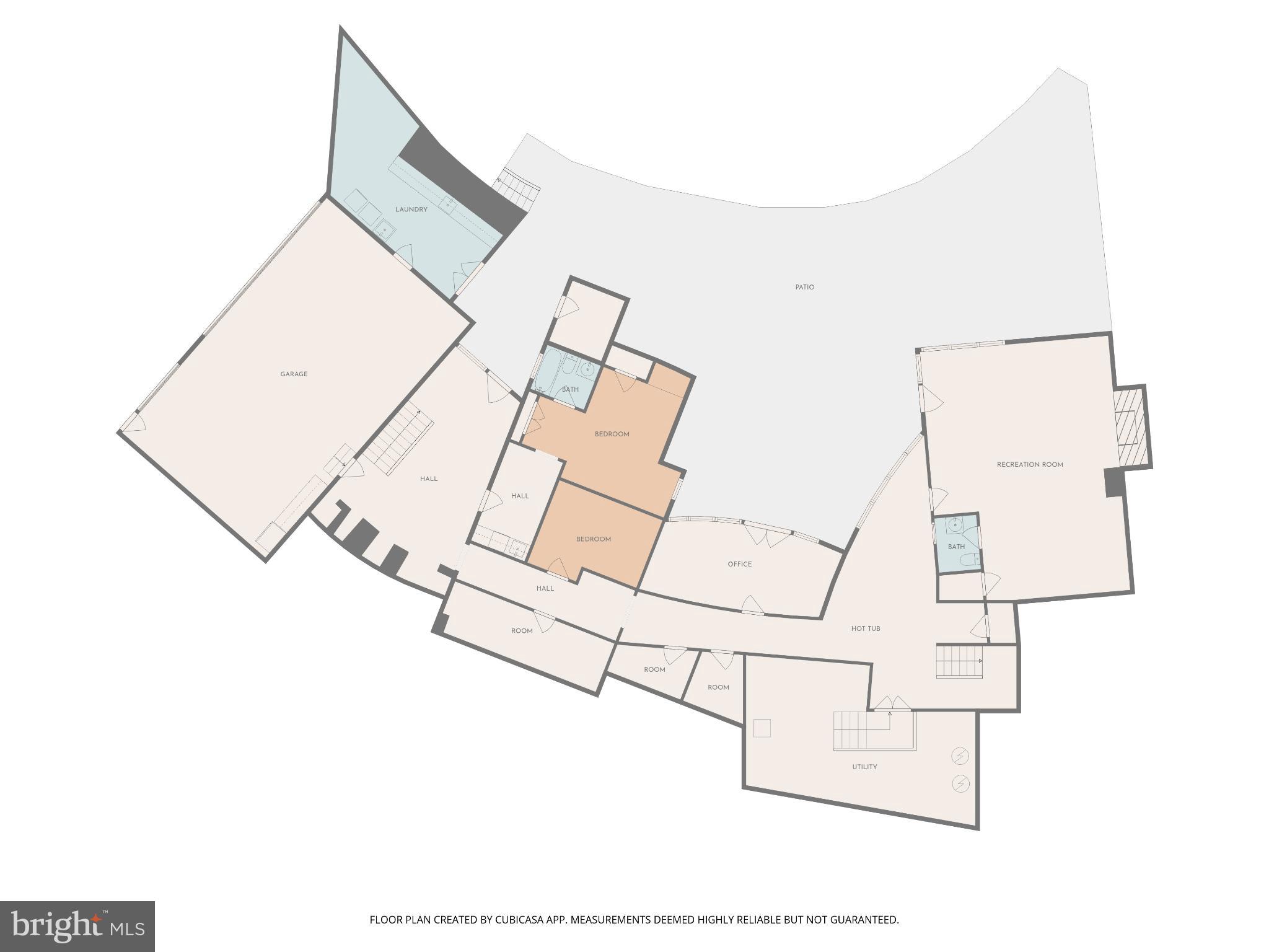 1100 Crest Lane McLean, VA 22101 - Photo 108 of 113 Innovative architectural floor plan design.