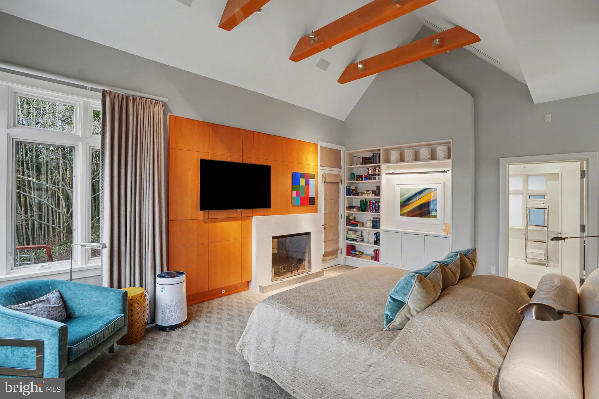 1100 Crest Lane McLean, VA 22101 - Photo 39 of 49 a bed room with a bed and a television