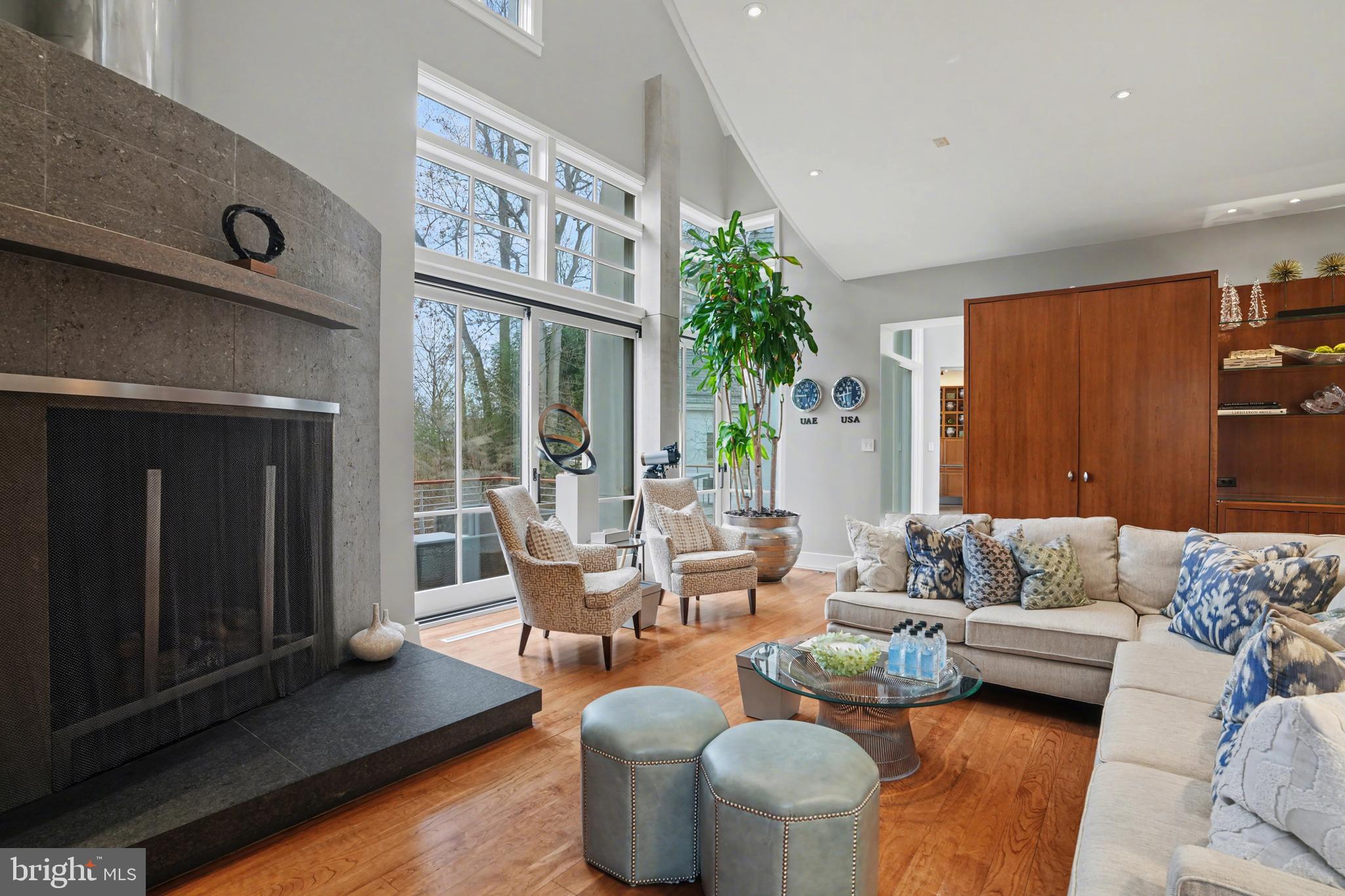 1100 Crest Lane McLean, VA 22101 - Photo 46 of 49 a living room with furniture and a large window