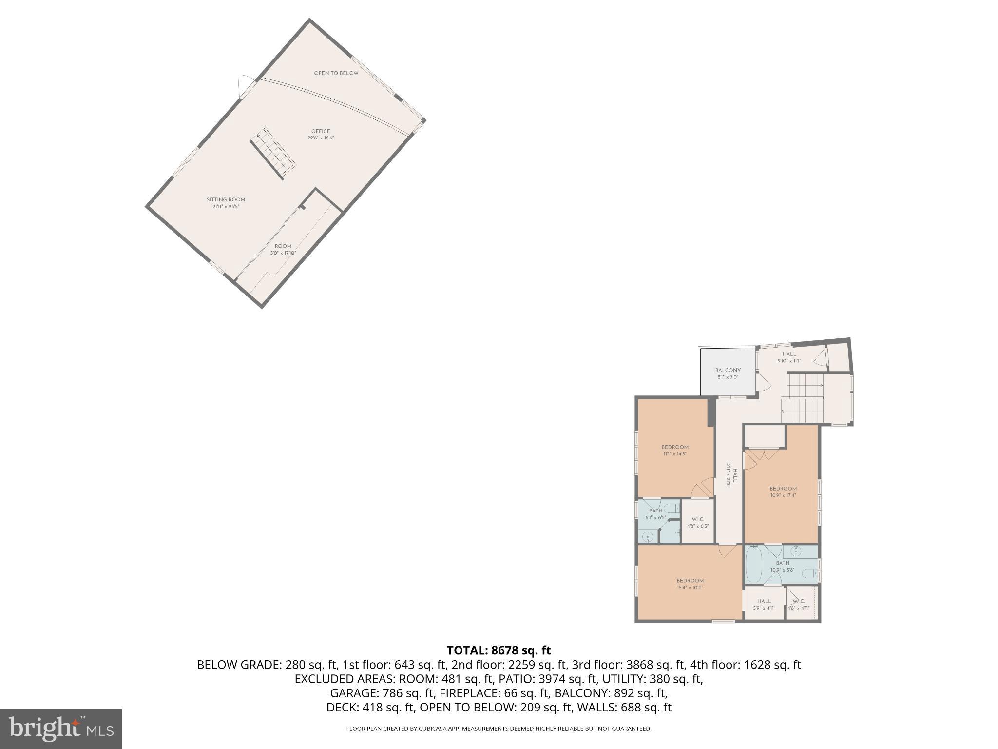 1100 Crest Lane McLean, VA 22101 - Photo 66 of 68 Spacious residential floor plan layout.