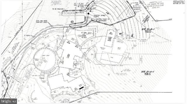 1100 Crest Lane McLean, VA 22101 - Photo 60 of 68 Architectural site plan for a residential project.