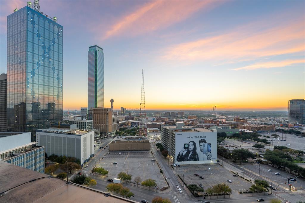 511 North Akard Street, Unit 1502 Dallas, TX 75201 - Photo 22 of 30 Serene view of city