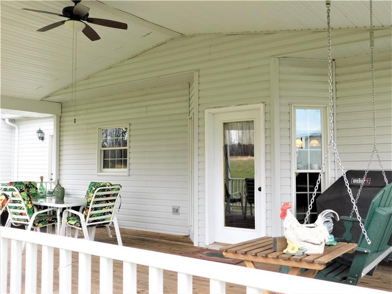 7167 Country Club Road Butler, PA 16001 - Photo 14 of 18 ANOTHER VIEW OF THE BACK PORCH WITH DOOR FROM KITCHEN