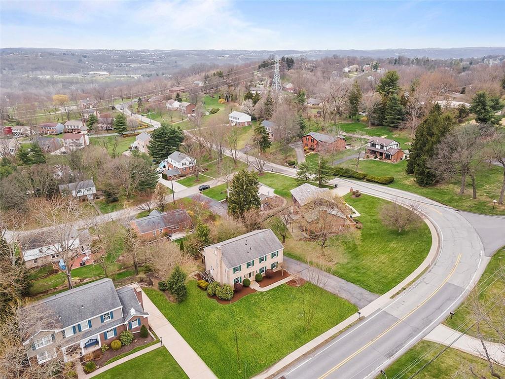 1550 Hastings Mill Road Pittsburgh, PA 15241 - Photo 25 of 25 an aerial view of residential houses with outdoor space and trees