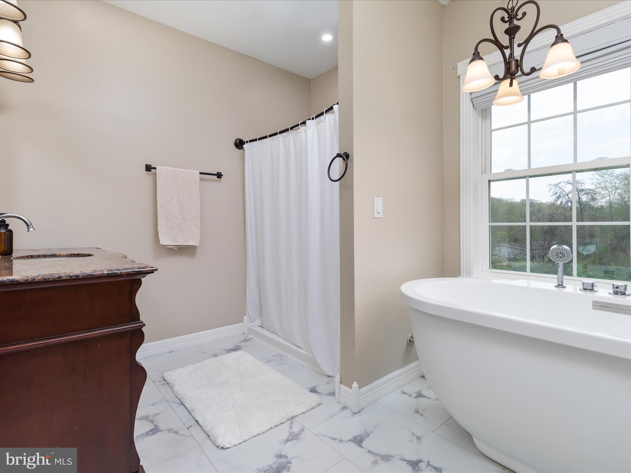 838 Dollar Lane Bunker Hill, WV 25413 - Photo 35 of 68 a bathroom with a sink a toilet and shower