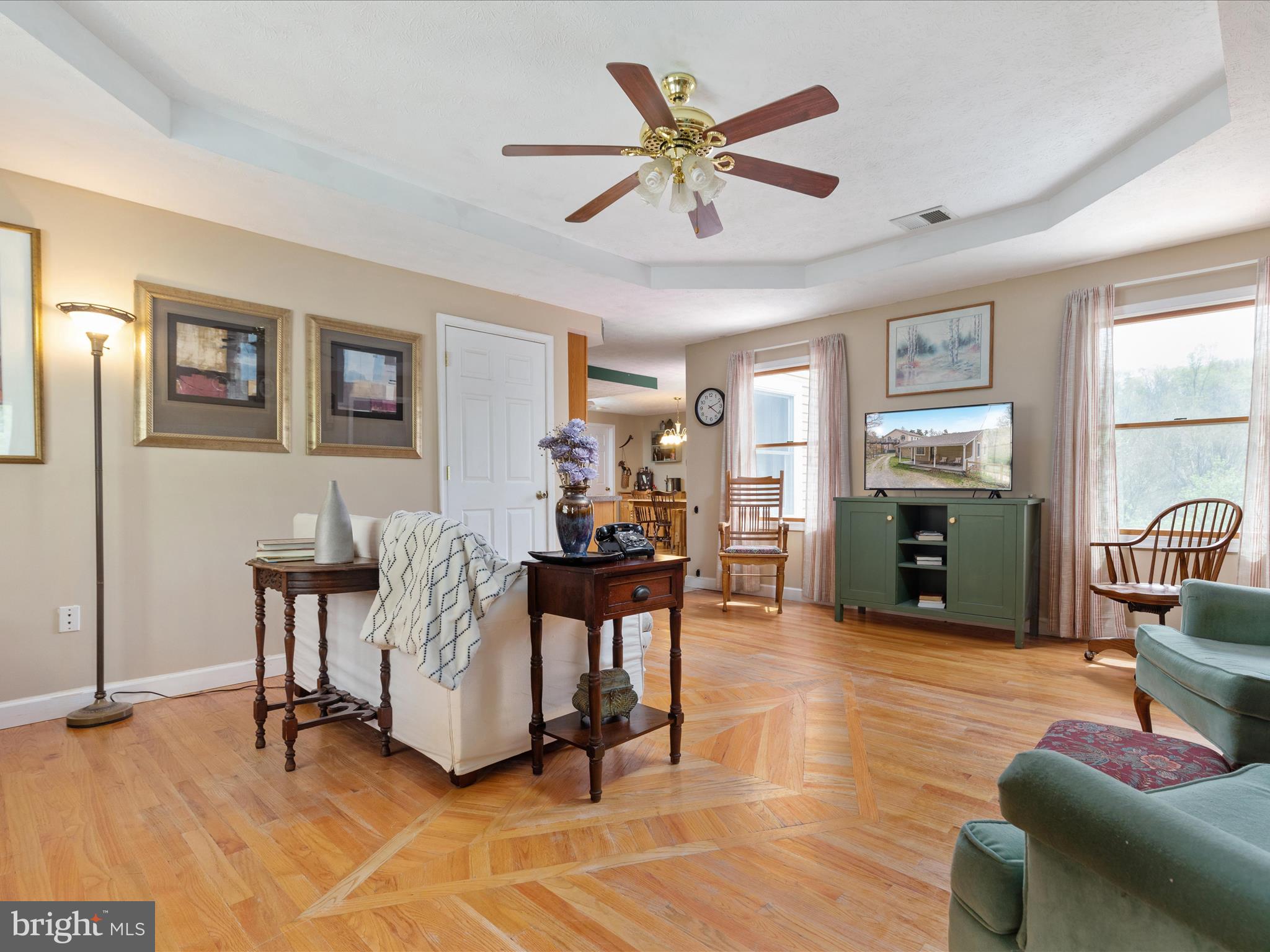 838 Dollar Lane Bunker Hill, WV 25413 - Photo 4 of 68 a living room with furniture and a fireplace