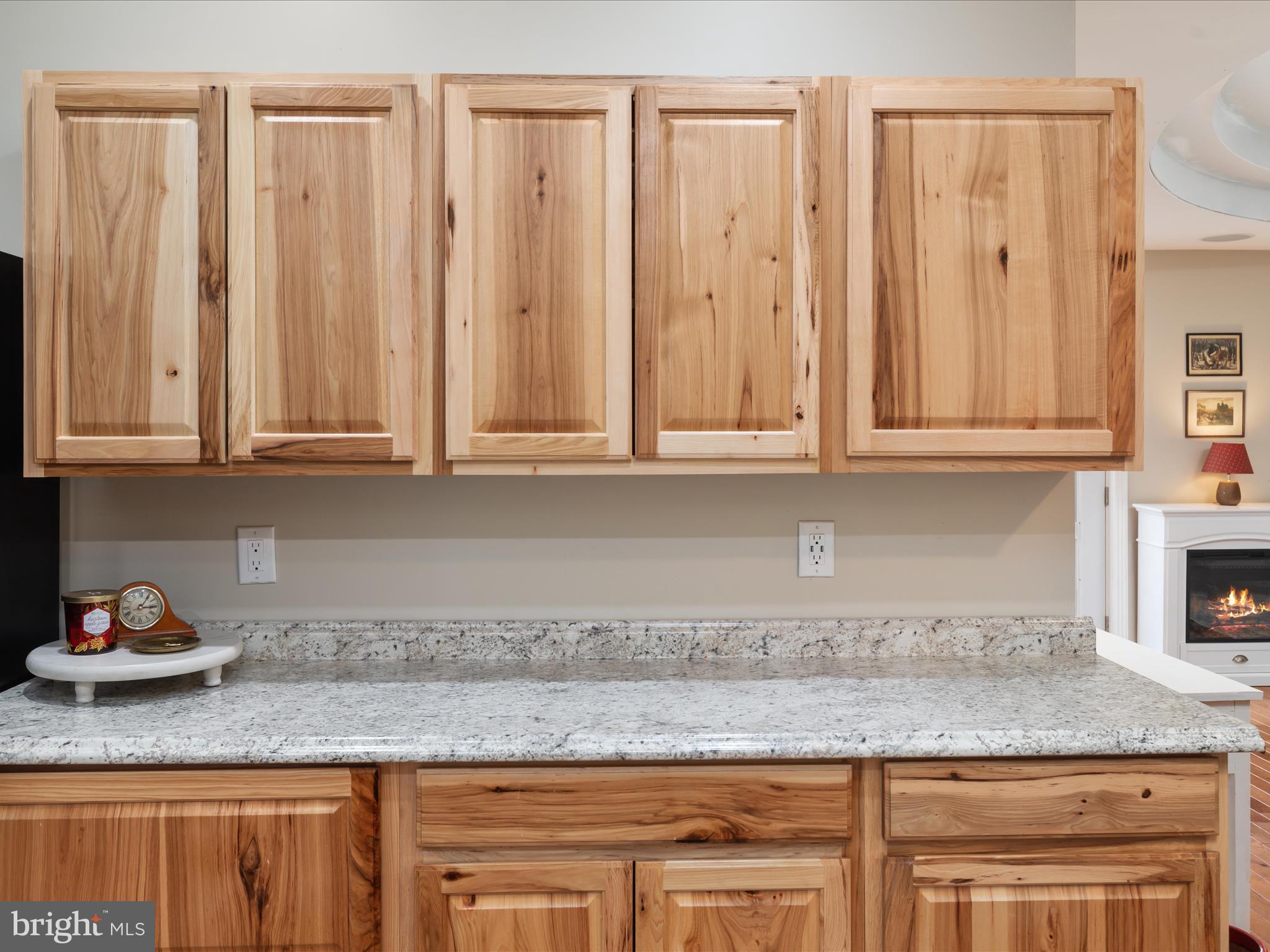 838 Dollar Lane Bunker Hill, WV 25413 - Photo 50 of 68 a kitchen with granite countertop stainless steel appliances white cabinets sink and a granite counter tops