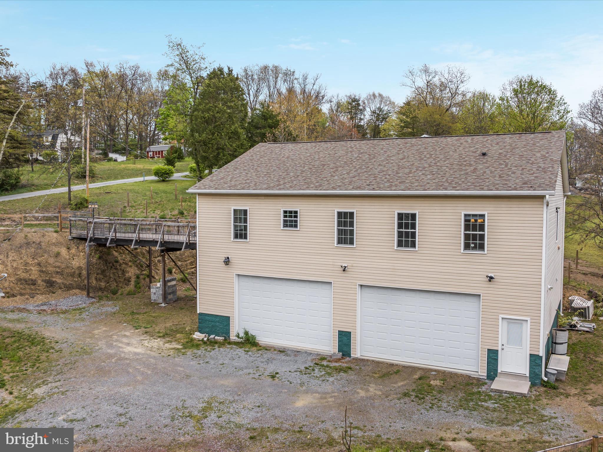 838 Dollar Lane Bunker Hill, WV 25413 - Photo 57 of 68 a aerial view of a house