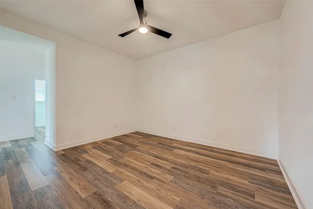wooden floor in an empty room