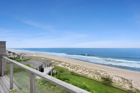 a view of city and ocean