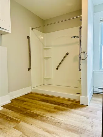 a view of a bathroom